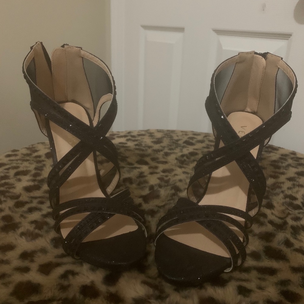 Sexy Strap Heels, Like New, Great Condition